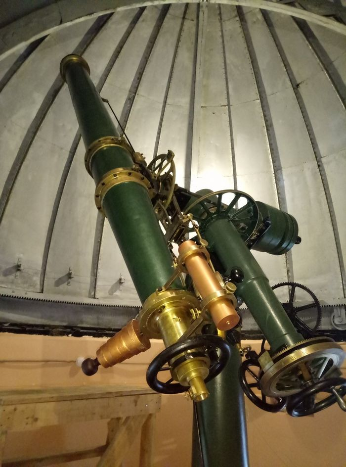 7-дюймовый телескоп-рефрактор Краснопресненской обсерватории получил статус «Памятник науки и техники»